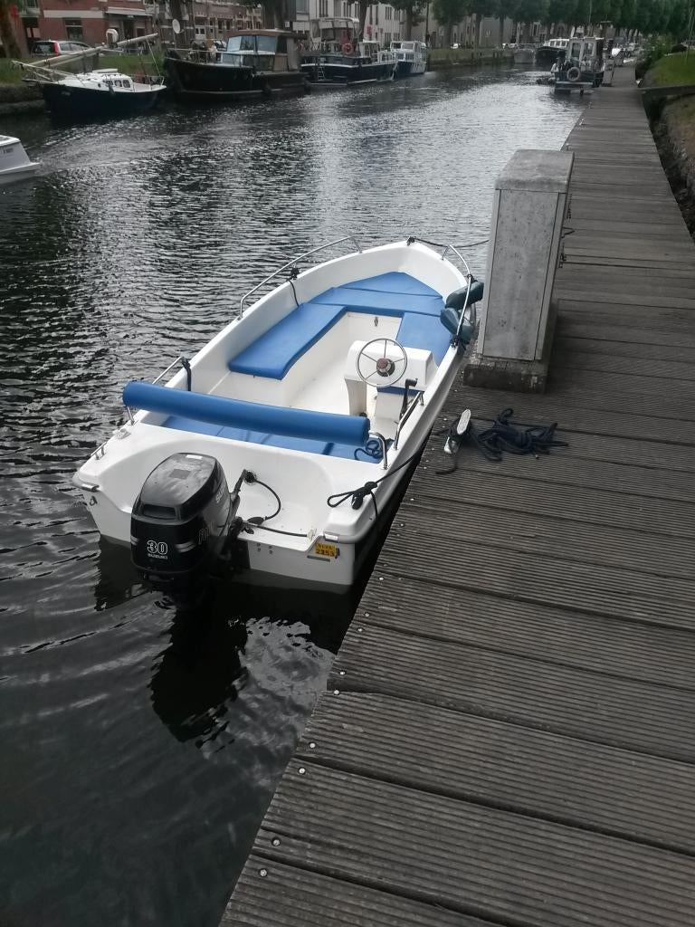 Consoleboot, Watersport en Boten, Motorboten en Motorjachten, Ophalen, Gebruikt, 30 tot 50 pk, Tot 6 meter