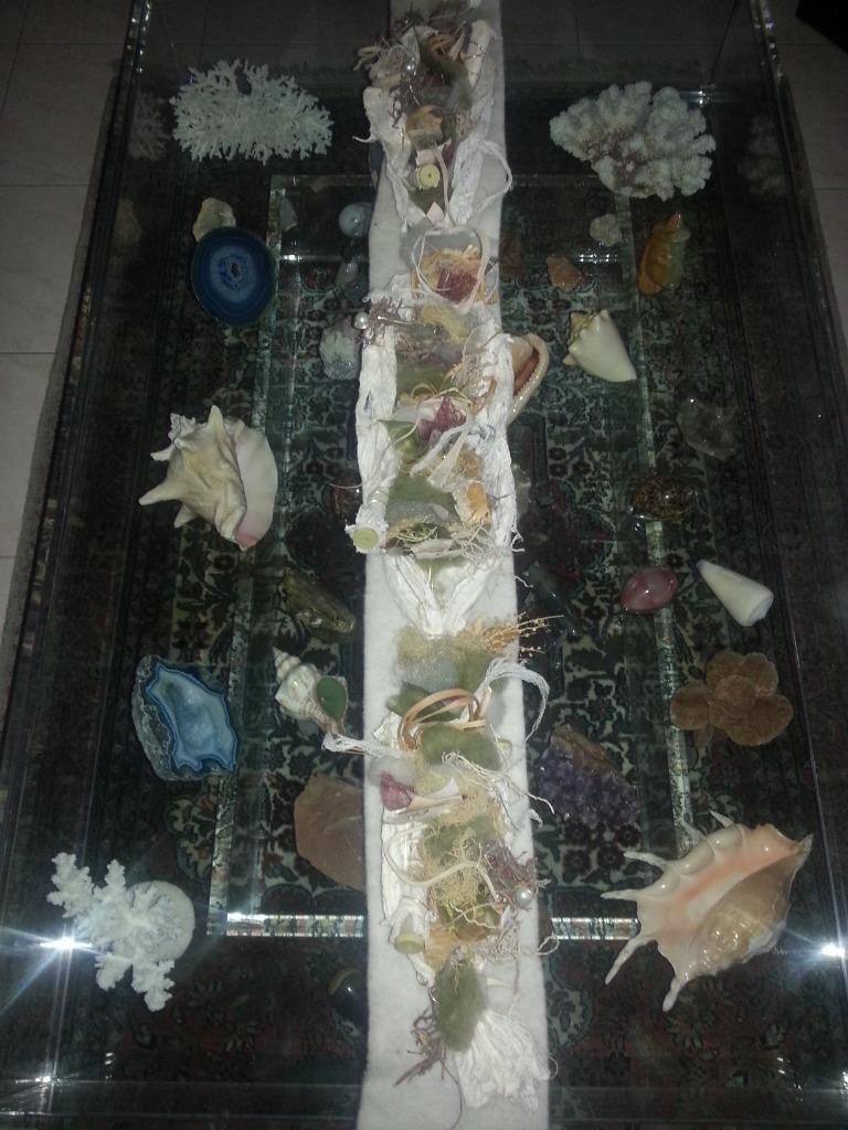 Chemin de table artisanal, Ophalen, Zo goed als nieuw