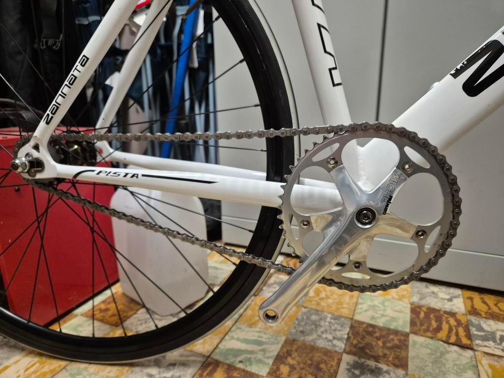 Zannata pistefiets 56, 53 tot 57 cm, Ophalen, Gebruikt, Aluminium