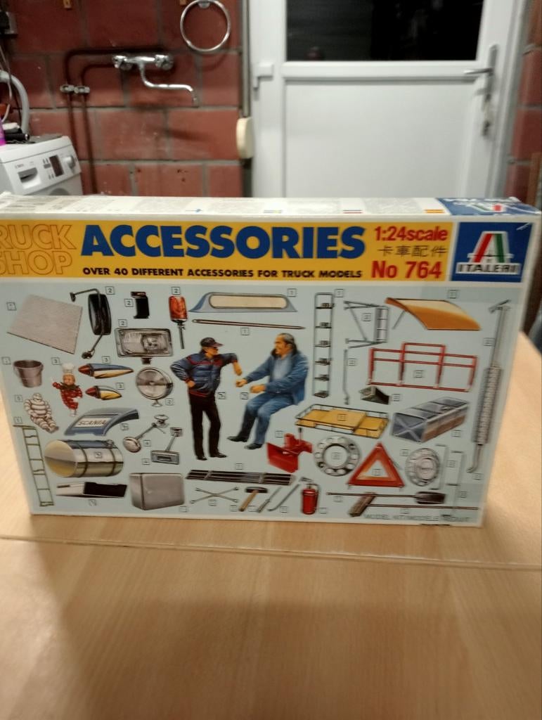 Accessoires pour camions Italeri 1/24, Enlèvement ou Envoi, Comme neuf, Italeri