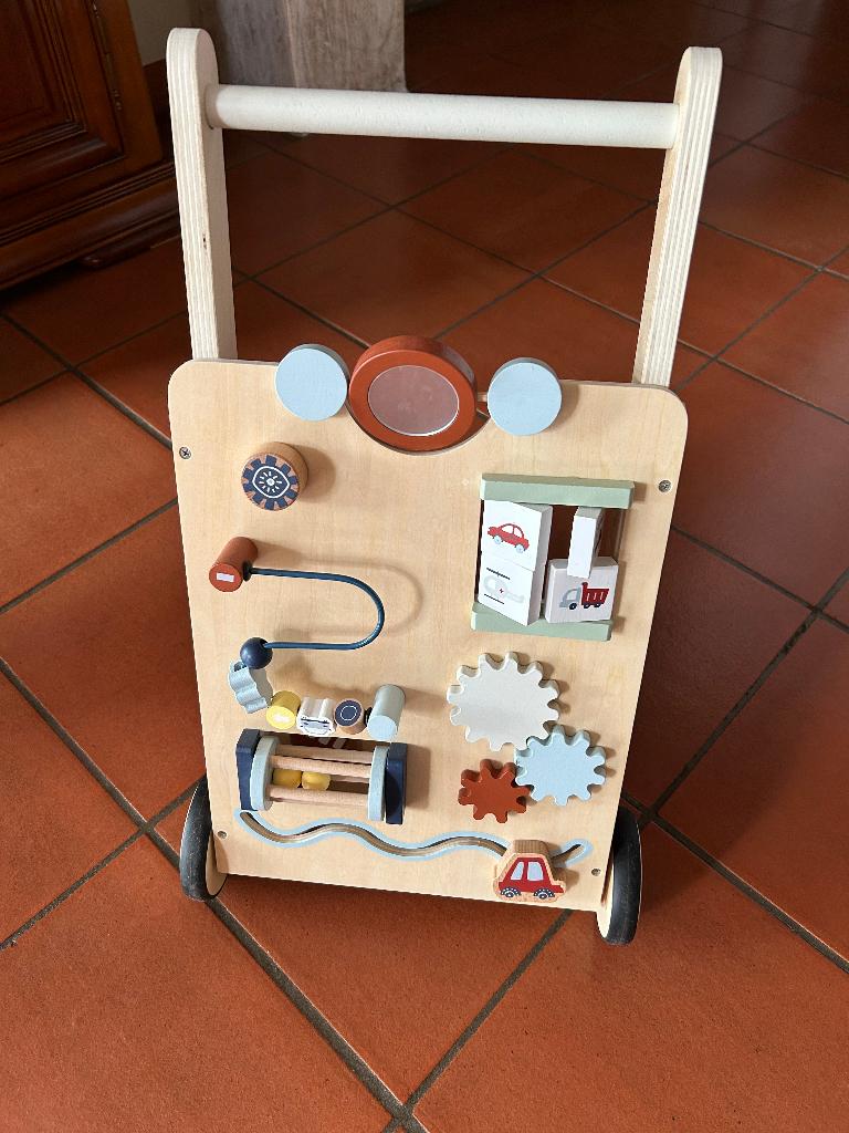 Houten loopwagen voor baby 1 jr van Petite  Amélie, Enlèvement, Comme neuf
