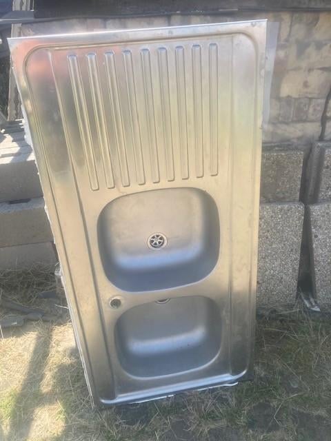 RVS spoeltafel opbouw, Zakelijke goederen, Ophalen, Gebruikt, Inox Meubilair