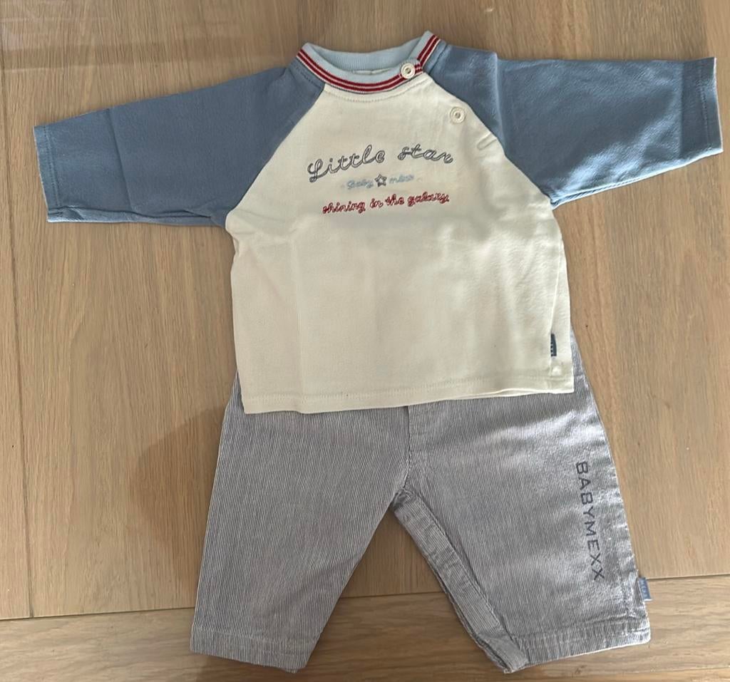 Setje maat 62, Kinderen en Baby's, Babykleding | Maat 62, Zo goed als nieuw, Setje, Jongetje, Ophalen