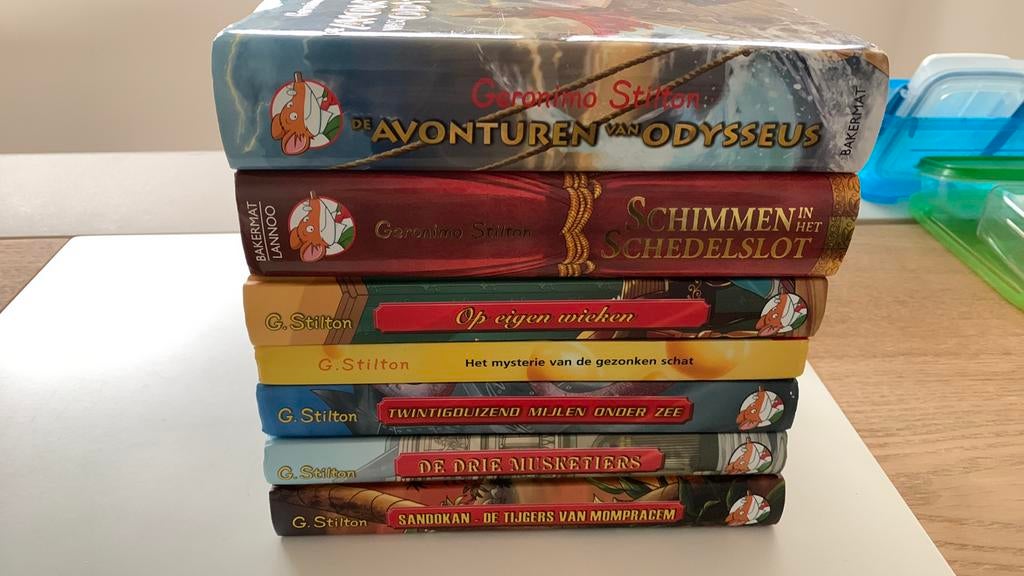 Geronimo stilton diverse boeken, Ophalen of Verzenden, Zo goed als nieuw, Fictie