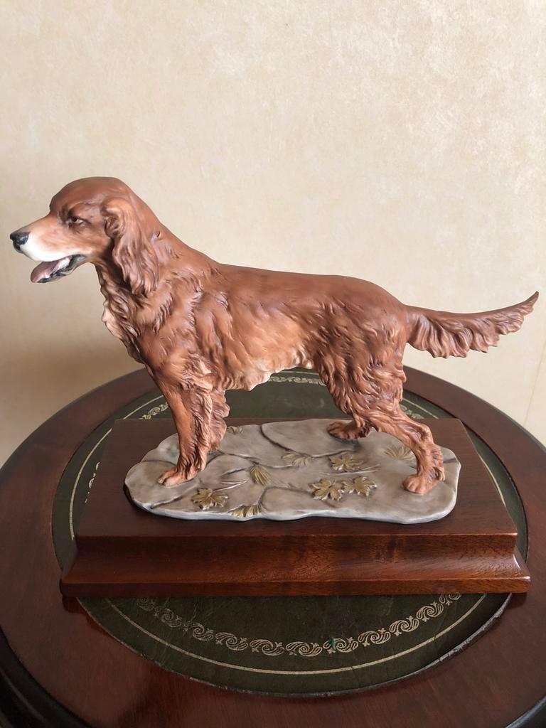 Porseleinen Hond, Antiek en Kunst, Antiek | Porselein, Ophalen of Verzenden