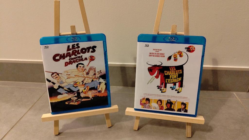 Lots de 2 films des charlots en blu-ray, CD & DVD, Enlèvement ou Envoi, Comme neuf