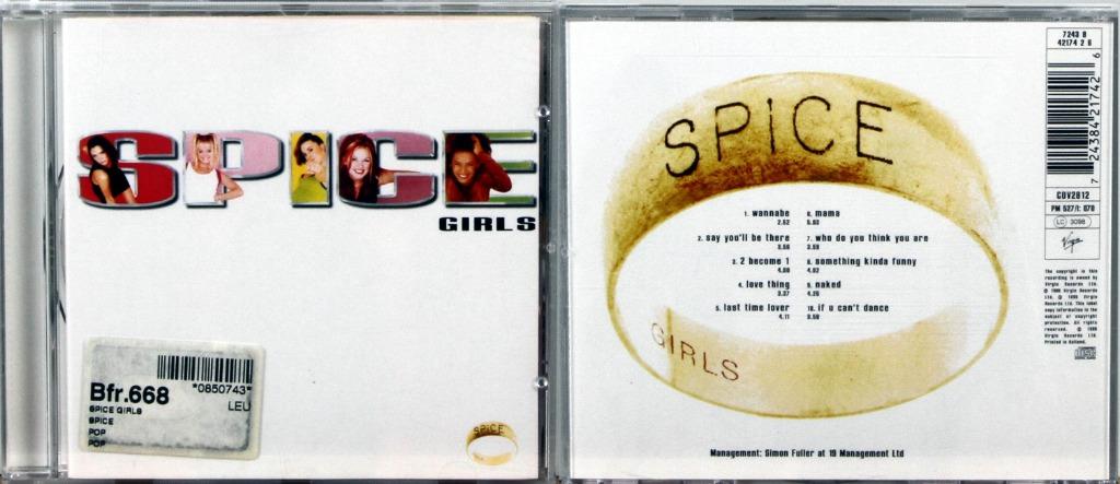 CD : « Spice » des Spice Girls, Enlèvement ou Envoi, Utilisé