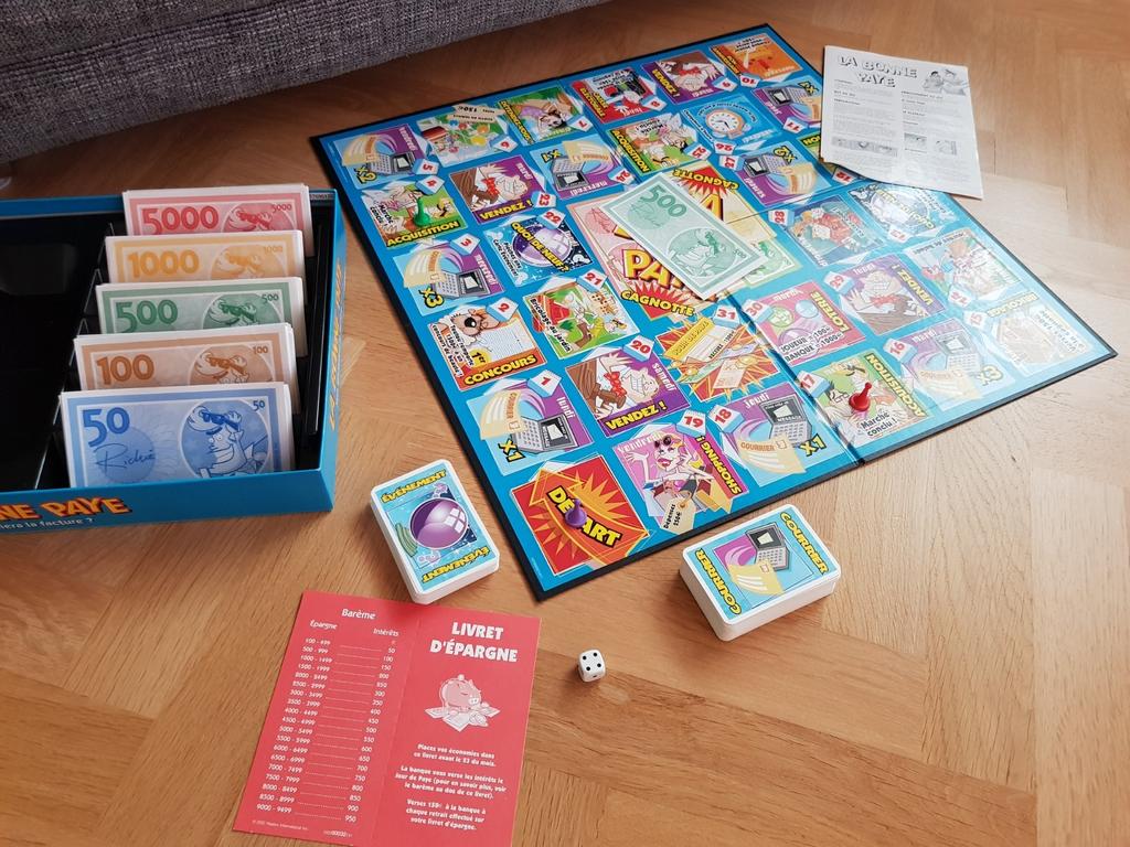 La bonne paye en parfait état, Vijf spelers of meer, Ophalen, Zo goed als nieuw