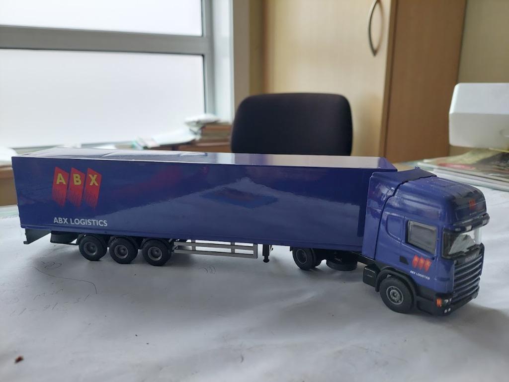 Miniatuur  vrachtwagen Scania, Ophalen of Verzenden, Nieuw