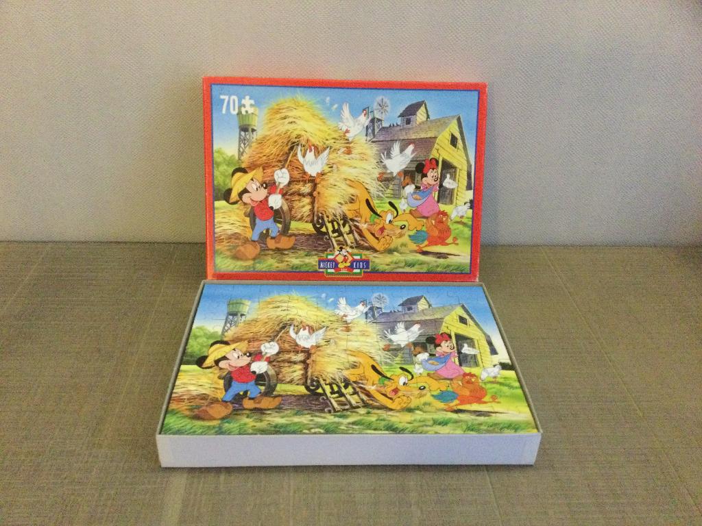 Puzzel Mickey for kids 70 stukjes, Kinderen en Baby's, Ophalen of Verzenden, Zo goed als nieuw