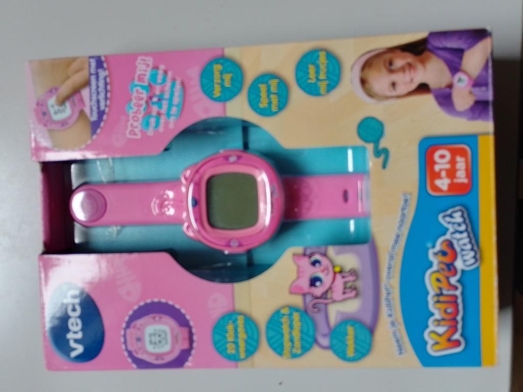 VTech poezen horloge, Handtassen en Accessoires, Horloges | Kinderen, Ophalen, Zo goed als nieuw