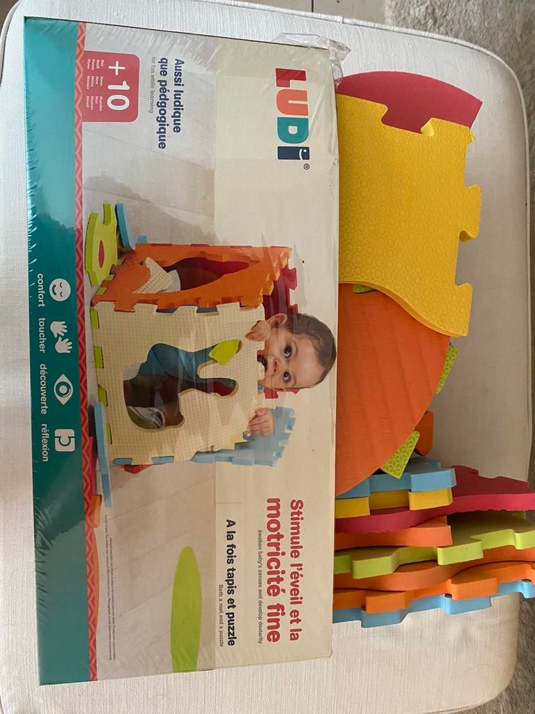 Puzzelmat volleidg, Kinderen en Baby's, Ophalen, Zo goed als nieuw