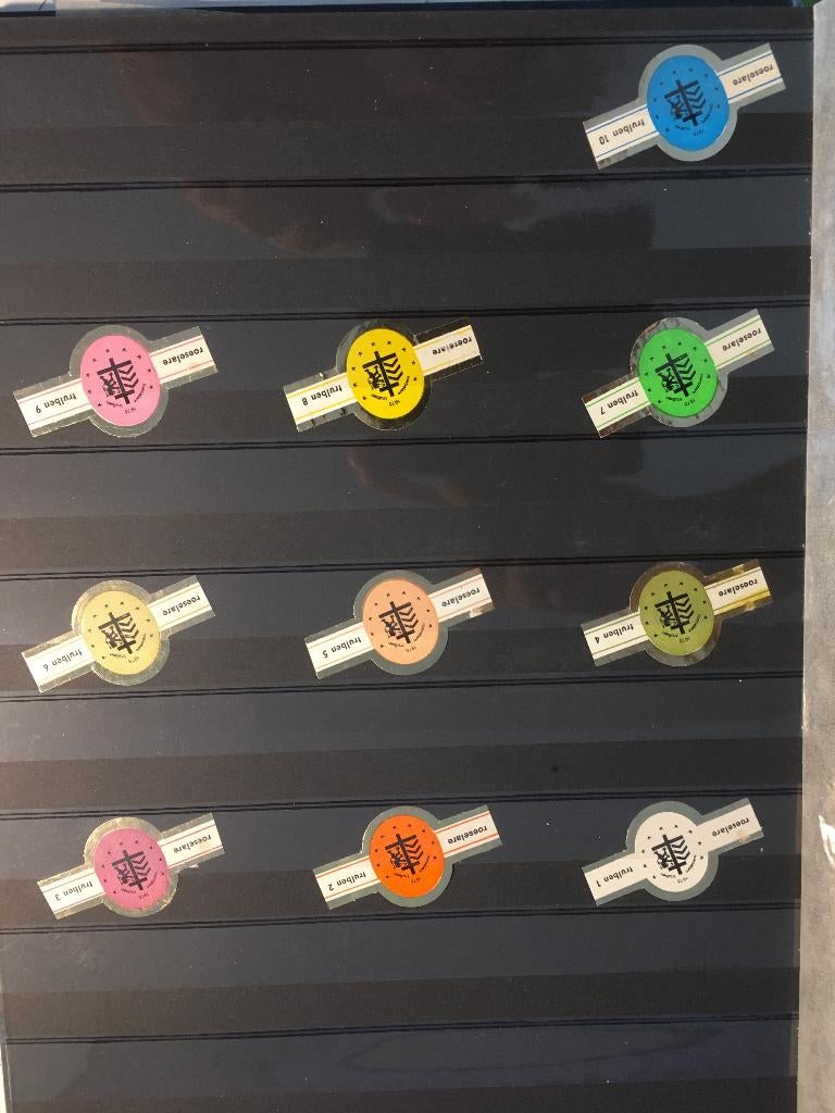 roeselare trulben  merk : Subliem (groot lot), Ophalen of Verzenden, Zo goed als nieuw, Sigarenbandjes