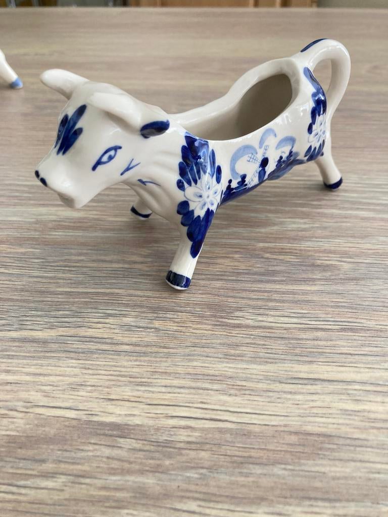 Pot à lait de vache  de Delft, pot à lait, crémer, Antiquités & Art, Enlèvement ou Envoi