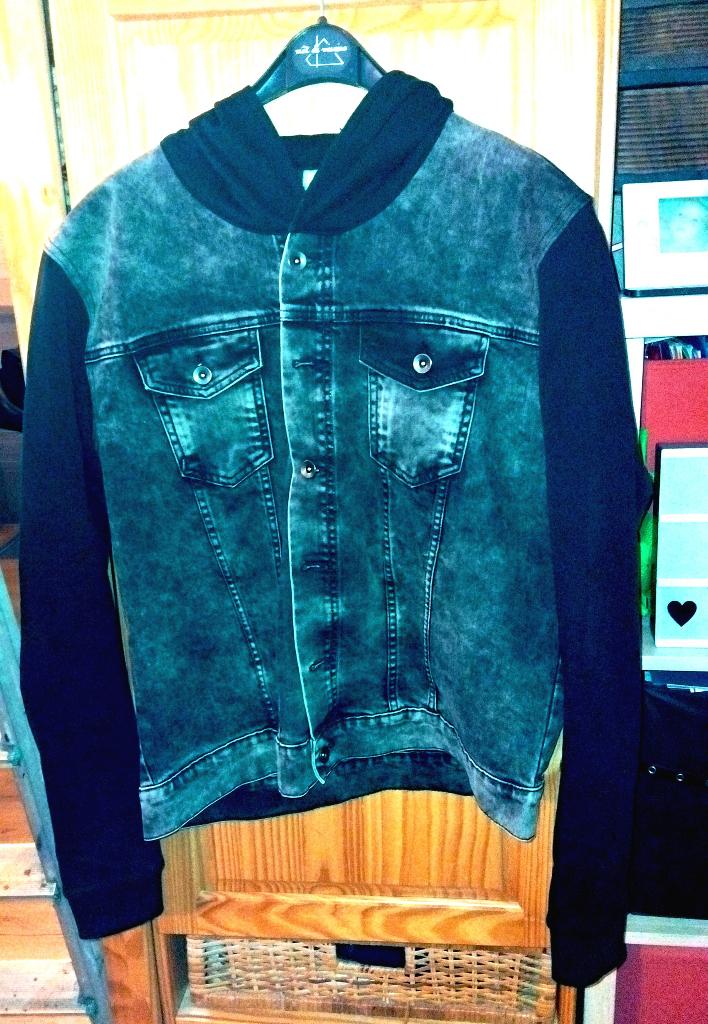 Blouson homme mi-saison, Kleding | Heren, Jassen | Zomer, Zo goed als nieuw, Maat 56/58 (XL), Zwart, Ophalen