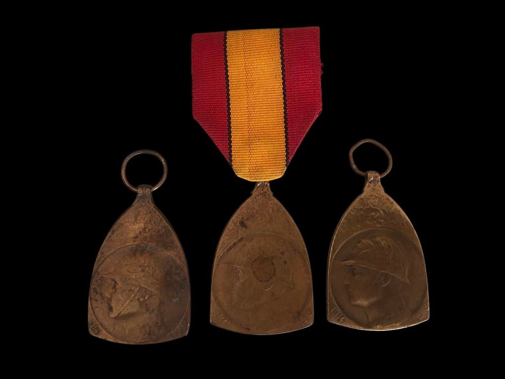 WW1 Belgische herrineringsmedailles, Verzamelen, Ophalen of Verzenden