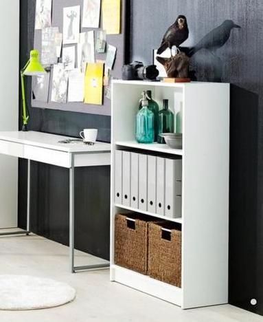 Witte boekenkast JYSK HORSENS, 25 à 50 cm, Avec tablette(s), Enlèvement, 50 à 100 cm