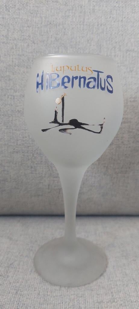 Verre lupulus hibernatus 15cl, Collections, Marques de bière, Enlèvement ou Envoi