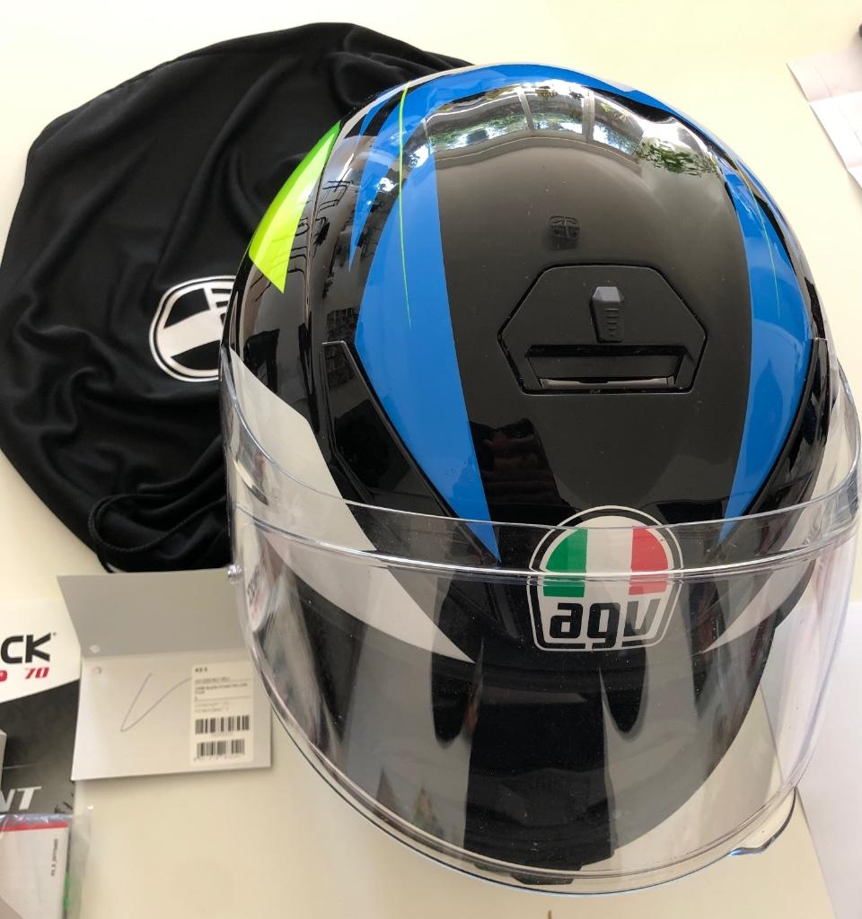 CASQUE MOTO AGV K5S  taille L!!!!!!!, Motos, Seconde main, Casque intégral, Hommes, L