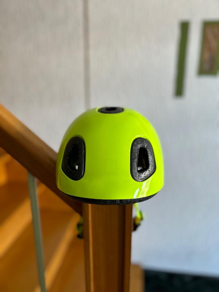 Fietshelm Btwin Fluo peuter, Ophalen, Gebruikt, Jongen of Meisje, Overige maten