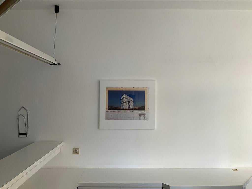 Christo l’Arc de Triomphe Wrapped 2019. Gesigneerd., Antiek en Kunst, Ophalen