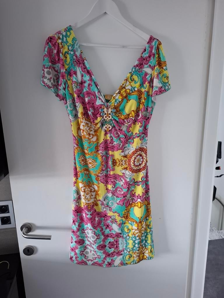 Fleurig kleedje Ean, Kleding | Dames, Ophalen of Verzenden, Zo goed als nieuw, Maat 42/44 (L)