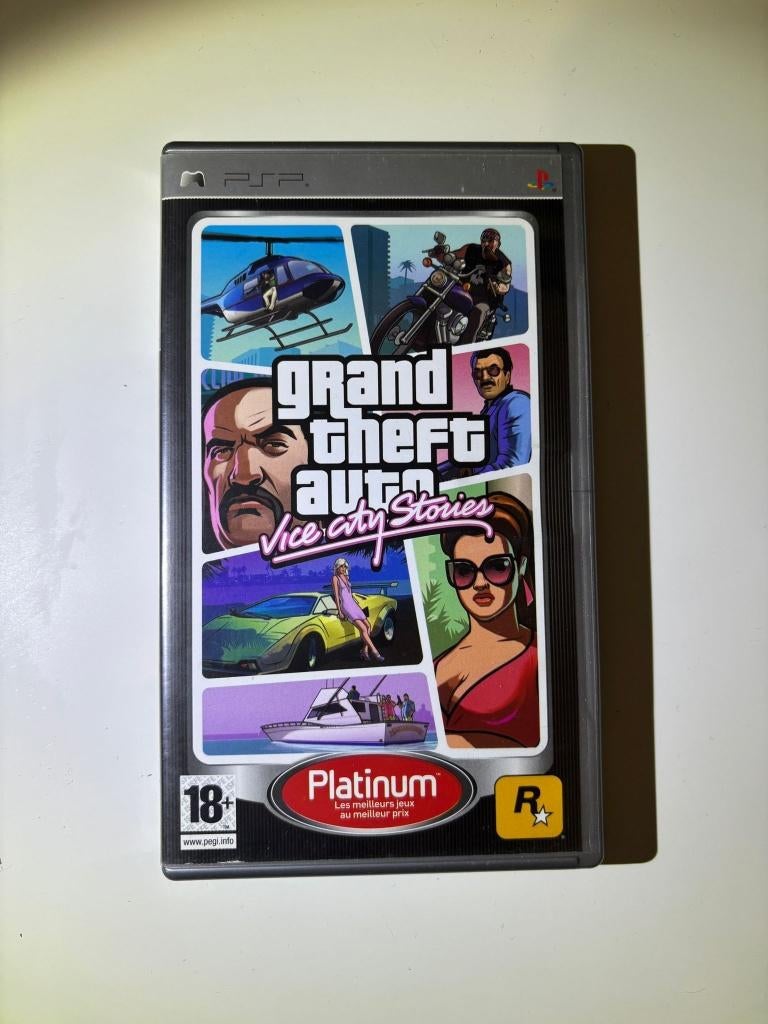GTA Vice City Stories PSP, Games en Spelcomputers, Avontuur en Actie, Vanaf 18 jaar, 1 speler, Ophalen of Verzenden