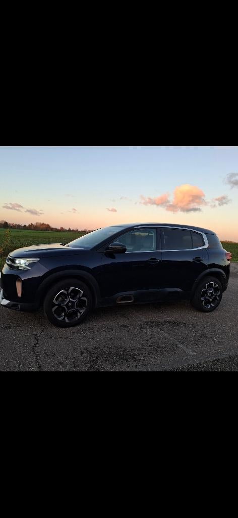 Citroen c5 aircross, Auto's, Citroën, Euro 6, Blauw, Leder en Stof, 96 kW