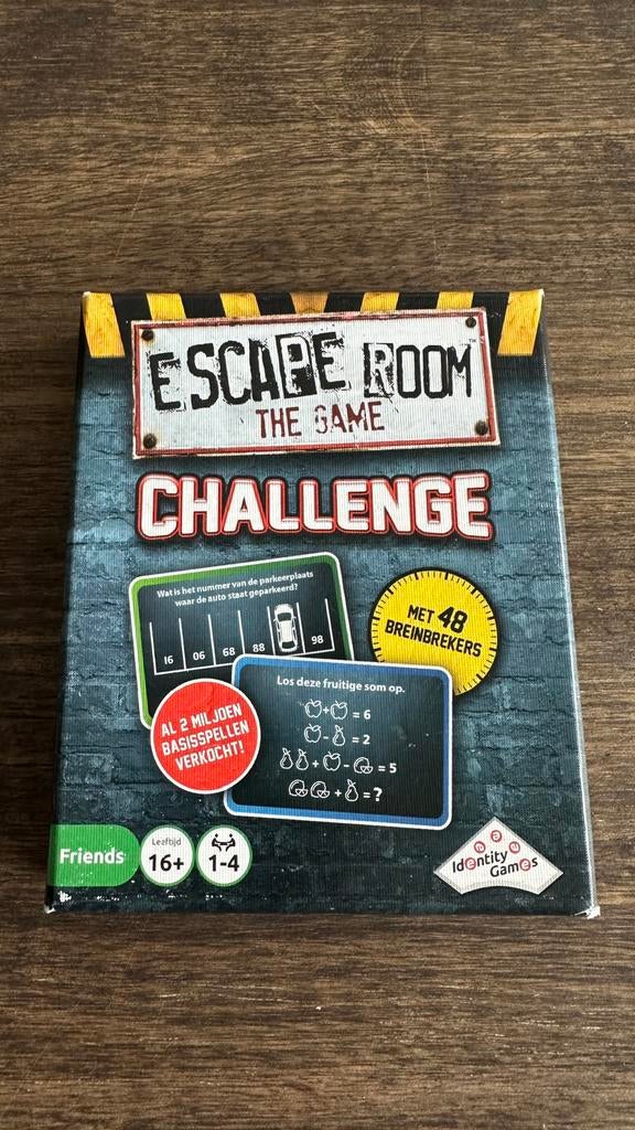 Escape room the game challenge, Enlèvement, Comme neuf