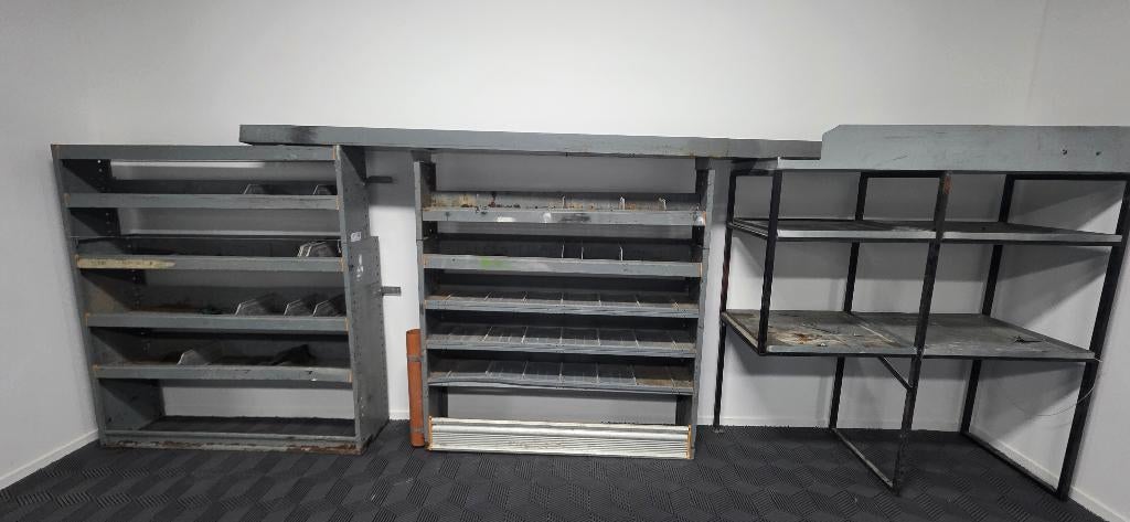 Etagères HEROMA pour camionnette (4), Ophalen