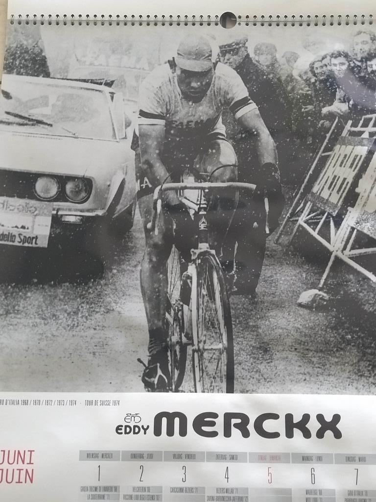 Eddy Merckx posters en fotos, Verzamelen, Ophalen, Gebruikt, Foto