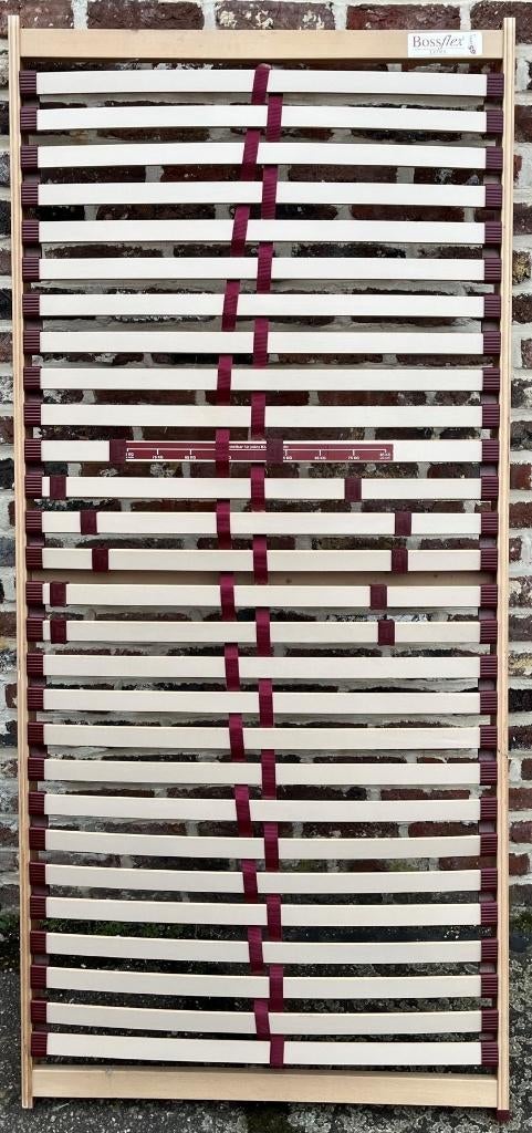 Sommier à lattes électrique 1085 Bossflex extra 90X200 cm, Maison & Meubles, Chambre à coucher | Matelas & Sommiers, 90 cm, Enlèvement ou Envoi