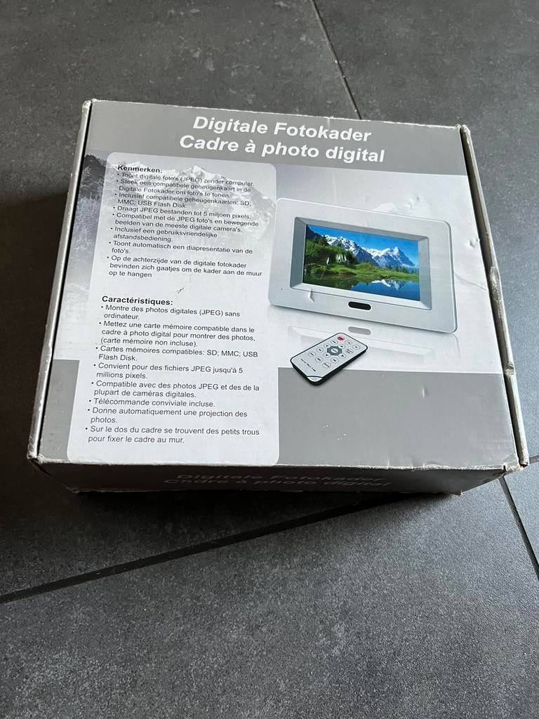 Digitale foto kader nieuw, Ophalen of Verzenden, Nieuw