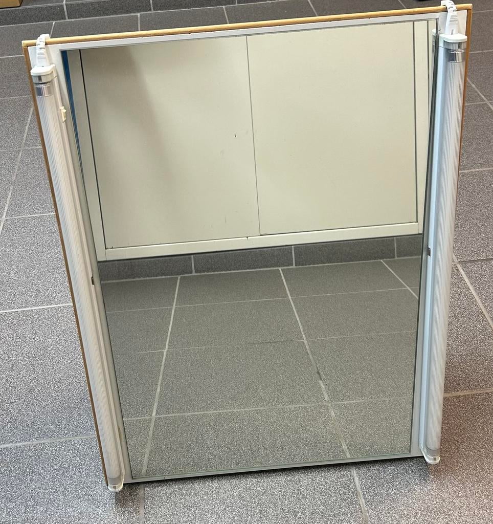 Make up spiegel met 2 lampen, Ophalen, Minder dan 50 cm, Zo goed als nieuw, Minder dan 100 cm