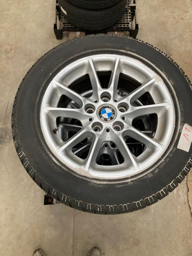 Set winterbanden BMW, Ophalen, Gebruikt, 16 inch, Winterbanden