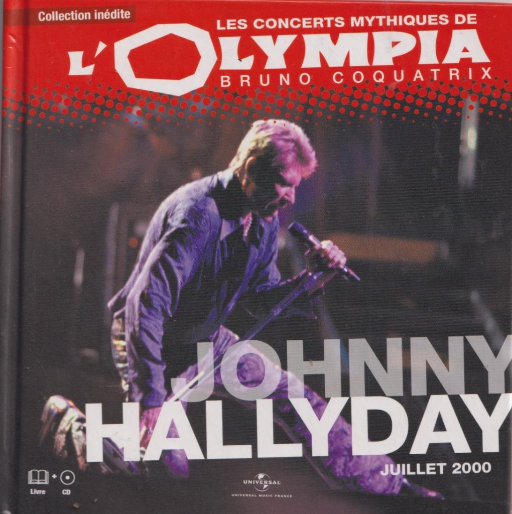 Johnny Hallyday – L’ Olympia Juillet 2000 – CD, CD & DVD, Enlèvement ou Envoi, Comme neuf