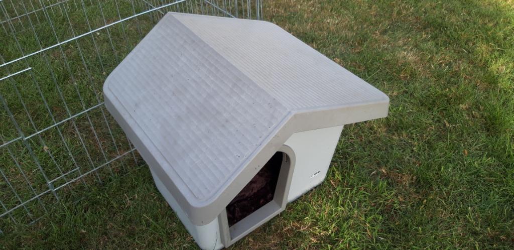 Buiten huisje voor kleine dieren., Dieren en Toebehoren, Minder dan 75 cm, Hamster, Zo goed als nieuw, Hok