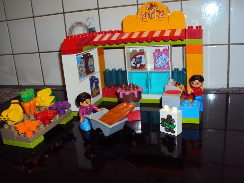 LEGO DUPLO Ville Supermarkt. Geluid van kassa*PRIMA STAAT*, Kinderen en Baby's, Speelgoed | Duplo en Lego, Duplo, Ophalen of Verzenden