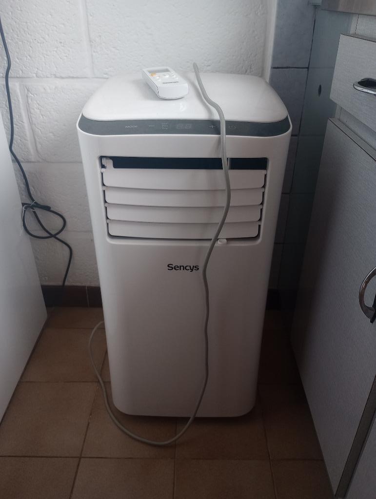 Sencys mobiele airco, Elektronische apparatuur, Airco's, Ophalen, Minder dan 60 m³, Energieklasse A of zuiniger, Zo goed als nieuw