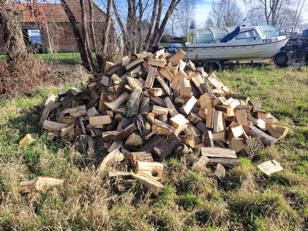 Brandhout, Tuin en Terras, Brandhout, 6 m³ of meer, Ophalen, Eikenhout, Blokken