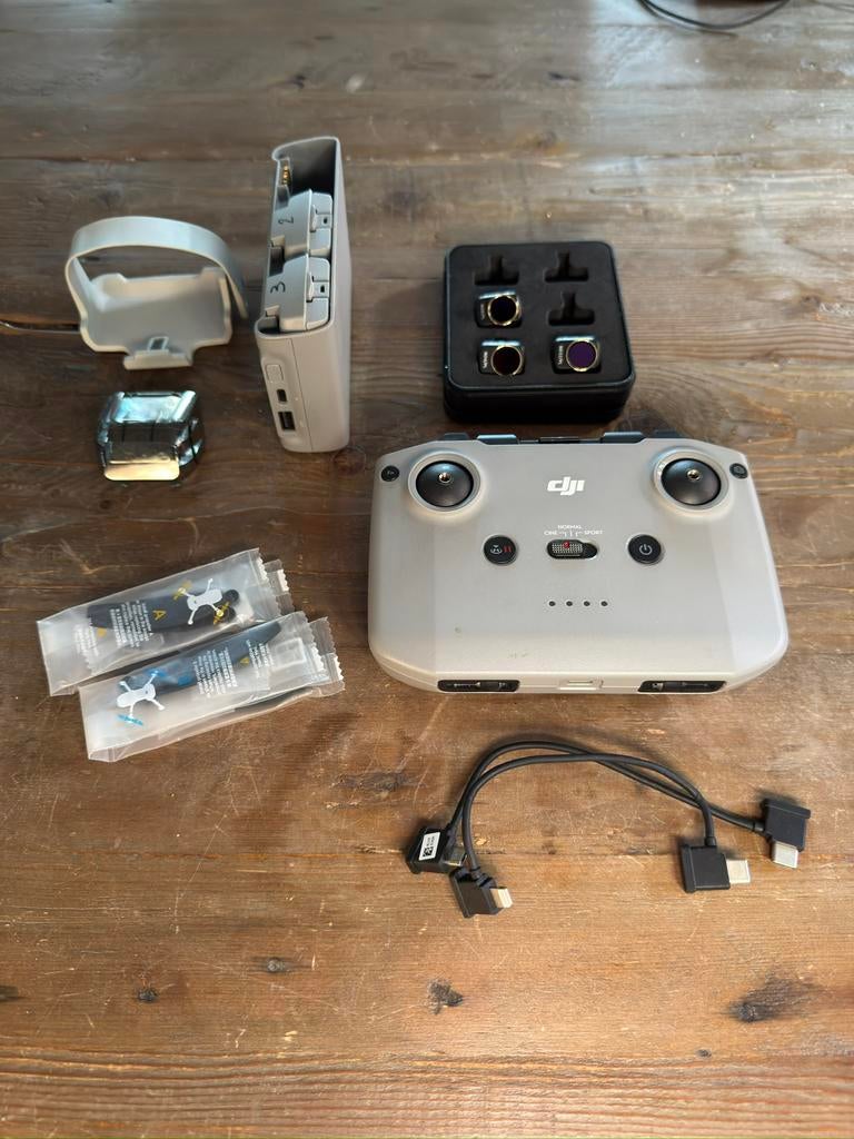 Dji mini 2 accesoires batterij nd filter controller, Audio, Tv en Foto, Drones, Zo goed als nieuw, DJI, Ophalen