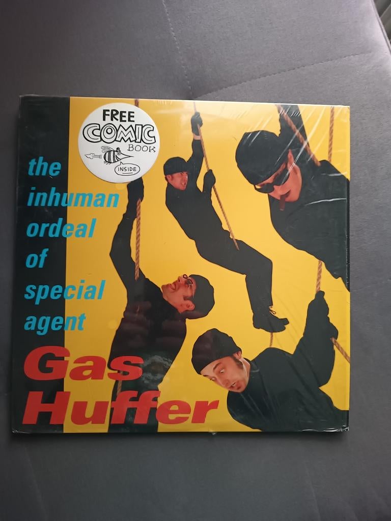 Gas Huffer - The Inhuman Ordeal Of Special Agent LP, Enlèvement ou Envoi