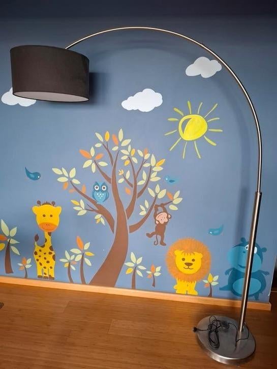 Lampe sur pied, Maison & Meubles, Lampes | Lampadaires, Comme neuf, 200 cm ou plus, Métal, Enlèvement