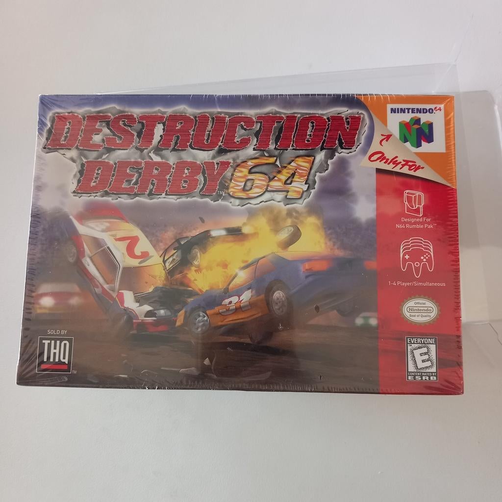 Destruction Derby Nintendo 64 USA scellée, Enlèvement ou Envoi, Comme neuf