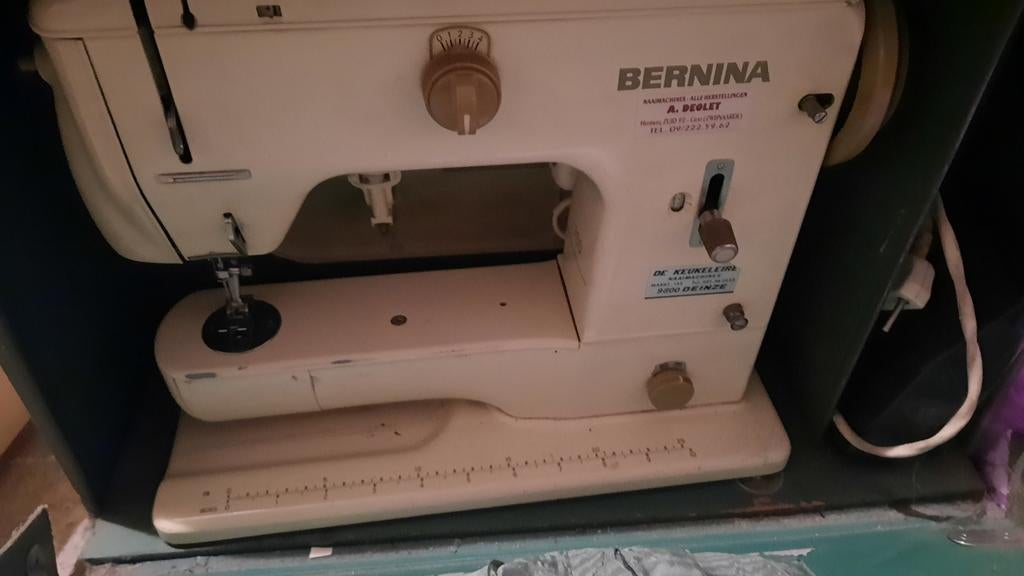 Bernina naaimachine, Ophalen, Gebruikt, Naaimachine, Bernina