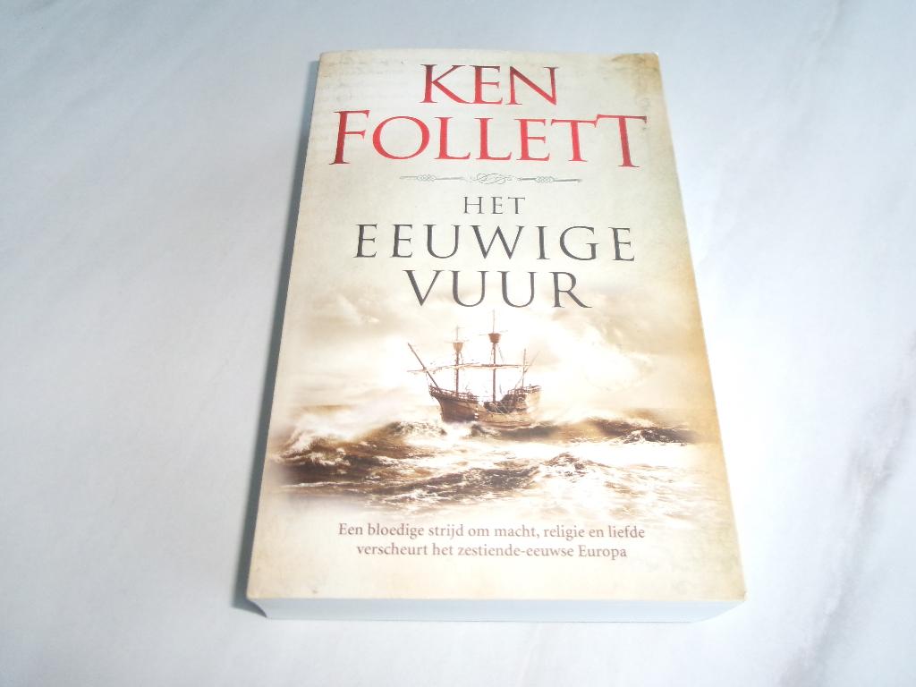 Livre « Le feu éternel », Livres, Ken Follett, Enlèvement ou Envoi, Utilisé, Pays-Bas