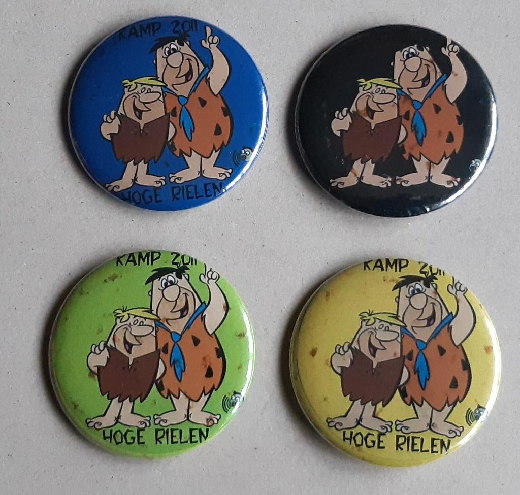 The Flinstones Fred en Barney VREDESKAMP 2011 HOGE RIELEN, Verzamelen, Ophalen of Verzenden