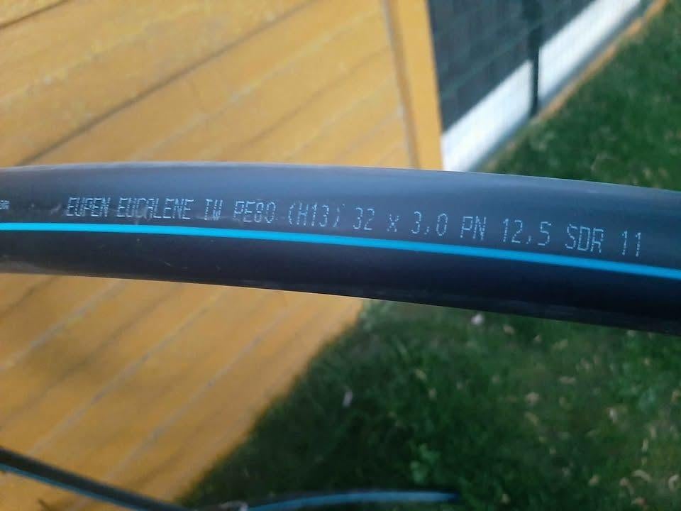 Benor drukbuis HDPE PE80 (waterput), Ophalen of Verzenden, Nieuw, Overige typen