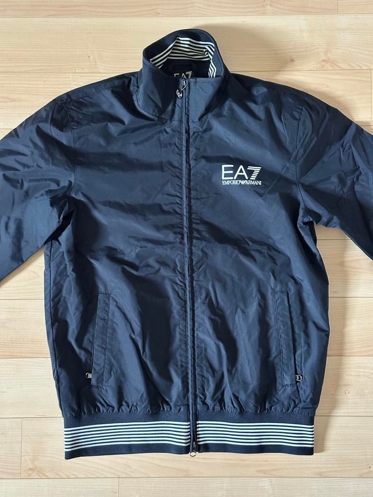 Zomerjas Emporio Armani, Vêtements | Hommes, Enlèvement ou Envoi, Comme neuf, Taille 46 (S) ou plus petite, Bleu