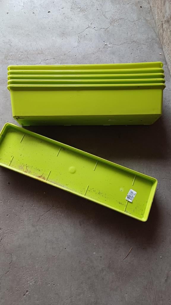 Bac à fleurs 60 cm, Caravanes & Camping, Enlèvement, Comme neuf